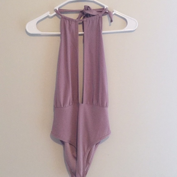 Tobi Tops - Tobi Mauve Bodysuit NWOT